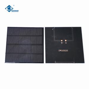 Wholesale 2W mono solar panels for outdoor filexable solar charger ZW-115115-6V from china suppliers