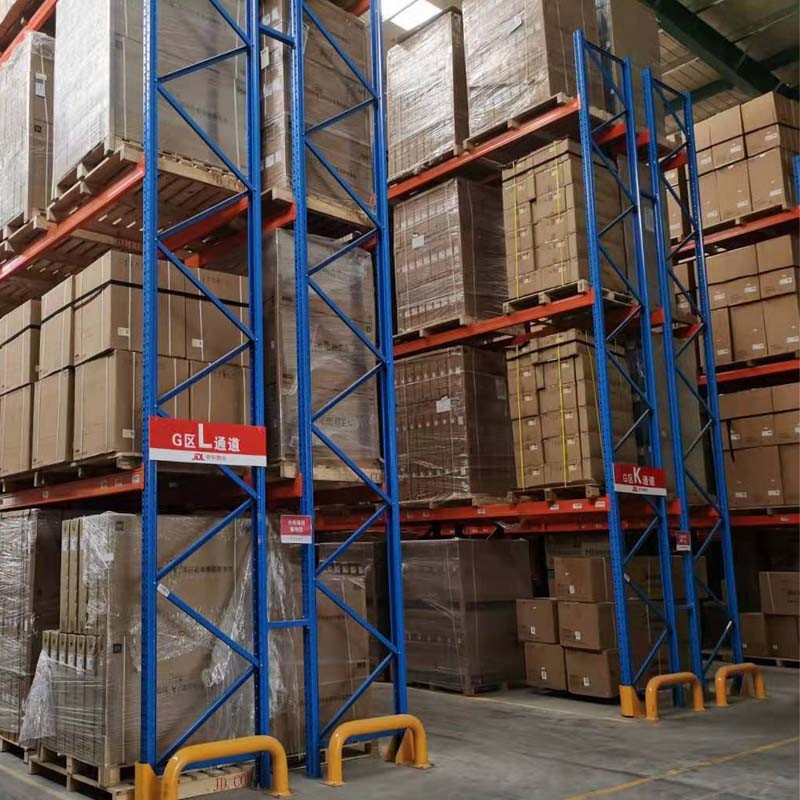 Durable Powder Coated Steel Warehouse Rack / Steel Storage Racking System