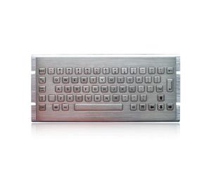 Wholesale IP65 Dynamic Vandal Proof Industrial Stainless Steel Keyboard MINI 64 Keys from china suppliers