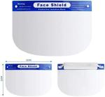 Non Wearing Pressure Plastic Face Shield , Chemical Resistant Face Shield Safe