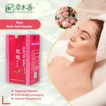 Exfoliating Dead Sea Salt Soak With Rose Himalayan Clear The Skin Surface