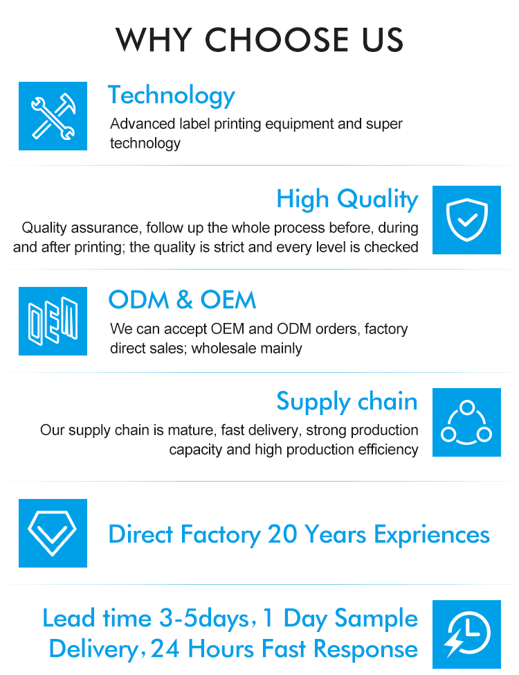Personalised Custom Adhesive Sticker Labels Paper Printing