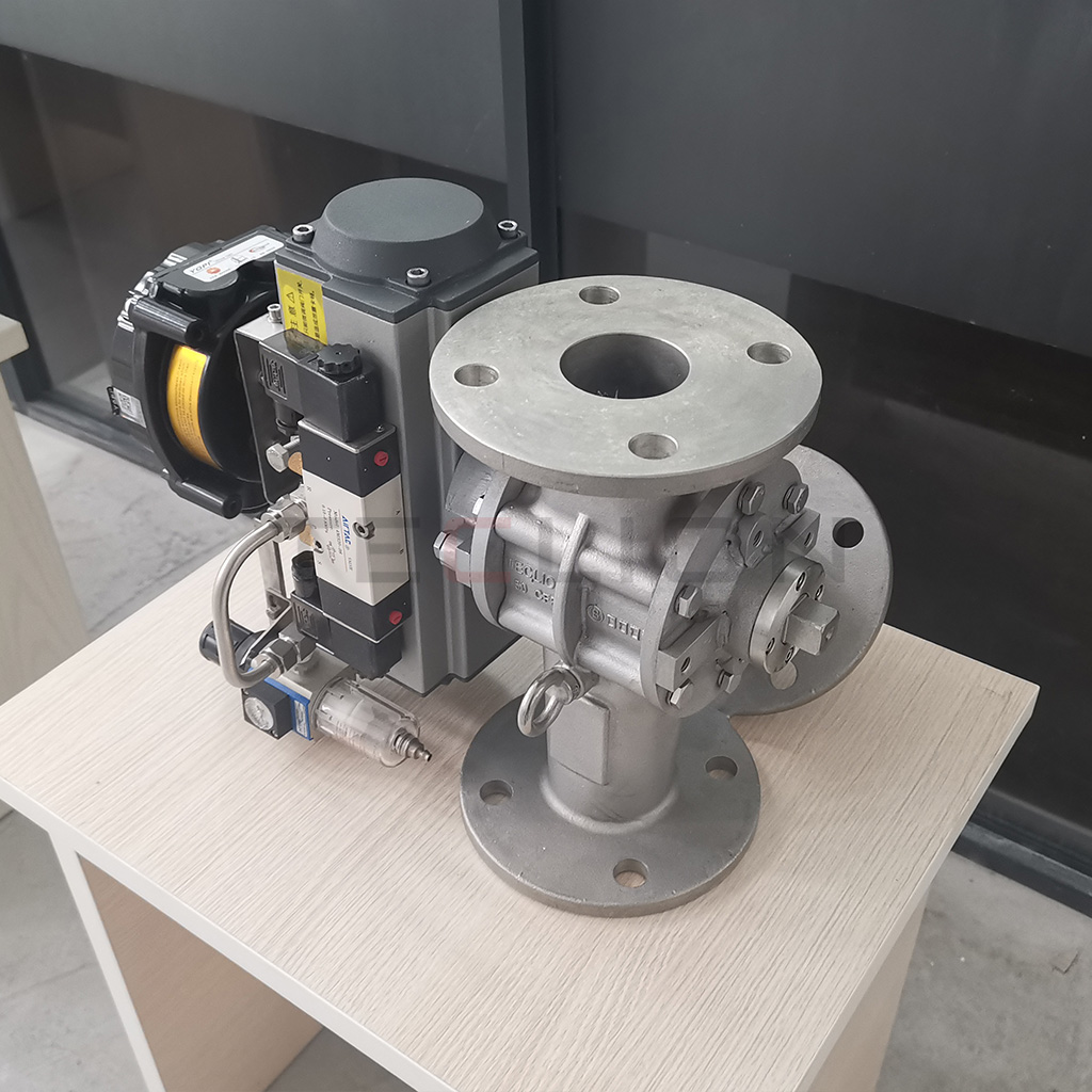 Heavy Duty Precision Slide Pneumatic Gate Valve DN200 OEM