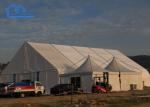 Industrial PVC Cover Outdoor Curve Tents Aluminum Frame Strong Structure For