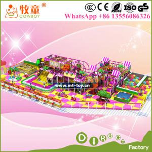 Wholesale Guangdong Cowboy Candy Theme Kids Indoor Play Structures for Supermarket from china suppliers