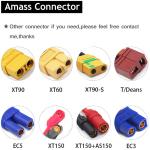 Other Anode Material 6S Lipo Battery 22.2v 5000mah 50C 100C Drone Battery with