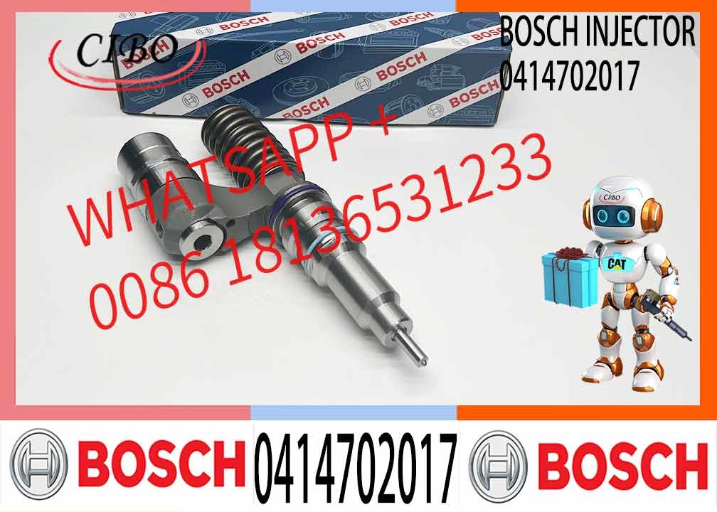 Genuine Diesel Common Rail Fuel Injector 0414702002, 3165869, 0414702017, 5236686, 5237146, 8113286, 3165874, 3964829