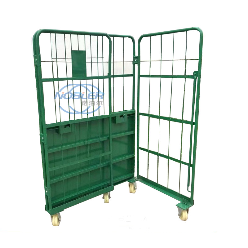Warehouse Storage Cage Butterfly Cage Tire Frame Free Folding And Transportation