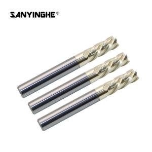 Wholesale 4 Flute Corner Radius Solid Carbide Taper End Mill For Stainless Steel from china suppliers
