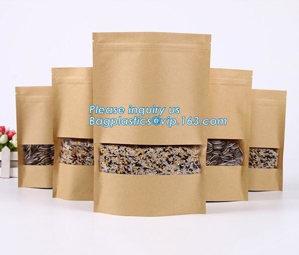 nature brown Kraft bread packaging paper bags,Brand paper bag machine making paper bag paper bread bag, BAGPLASTICS, LTD