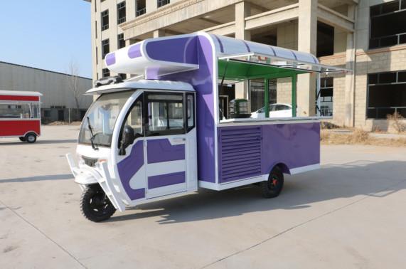 Certified Lightweight Wasp 3-wheeled Food Truck for Silver Market ISO and Silver