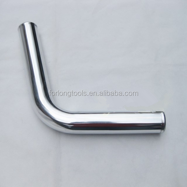 75 Degree Angle Round Head Code Aluminum Intake Turbo Charge Pipe with 500mm 63mm Pipe Diameter and 1.6mm Pipe Thickness