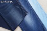 9.5 Ounce Fake Knitting Denim Twill Fabric Double Layers Stretch Jeans Material