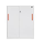School Furniture Narrow Edge Double Door Filing Cabinet With Cyber Lock