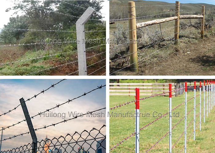 1320ft 12-1/2Gauge High Tensile Barbed Wire Heavy Galvanized for Field Fencing