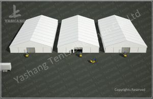 Wholesale 25x50 M Logistics Outdoor Warehouse Tents , Clear Span Fabric Buildings from china suppliers