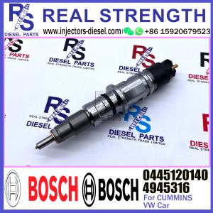 Wholesale Common rail assembly diesel fuel injector 4945316 0445120140 for Cummins VW from china suppliers