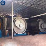 5 Ton Batch Type Waste Tyre Plastic Recycling To Fuel Oil Pyrolysis Plant