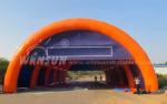 Giant PVC Inflatable Lawn Tent For Exhibition / Job Fair 30x15x7.5m