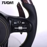 Special Red Carbon Fiber Mercedes Benz Steering Wheel PU Leather OEM