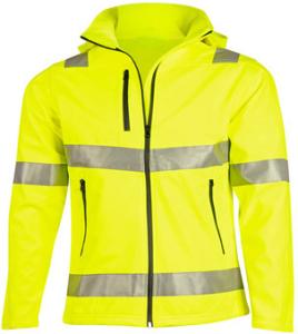 Wholesale Heavy Duty Mens Reflective Jacket , Customized Color Hi Vis Softshell Jacket from china suppliers