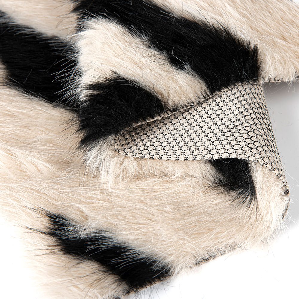 Experience the Comfort of Big Fur 100 Polyester Yarn Count No in Winter Clothing