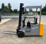 2 Tons 3 Meters 4.5 Meters 3 Wheel Electric Forklift With CE Certificate