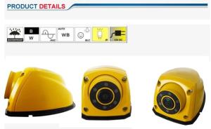 Wholesale Water Resistant Cctv Camera On Mobile , Side Mount Vehicle Monitoring Camera from china suppliers