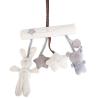 Buy cheap Baby rabbit car hanging music bed around safety seat hanging piece plush toy from wholesalers