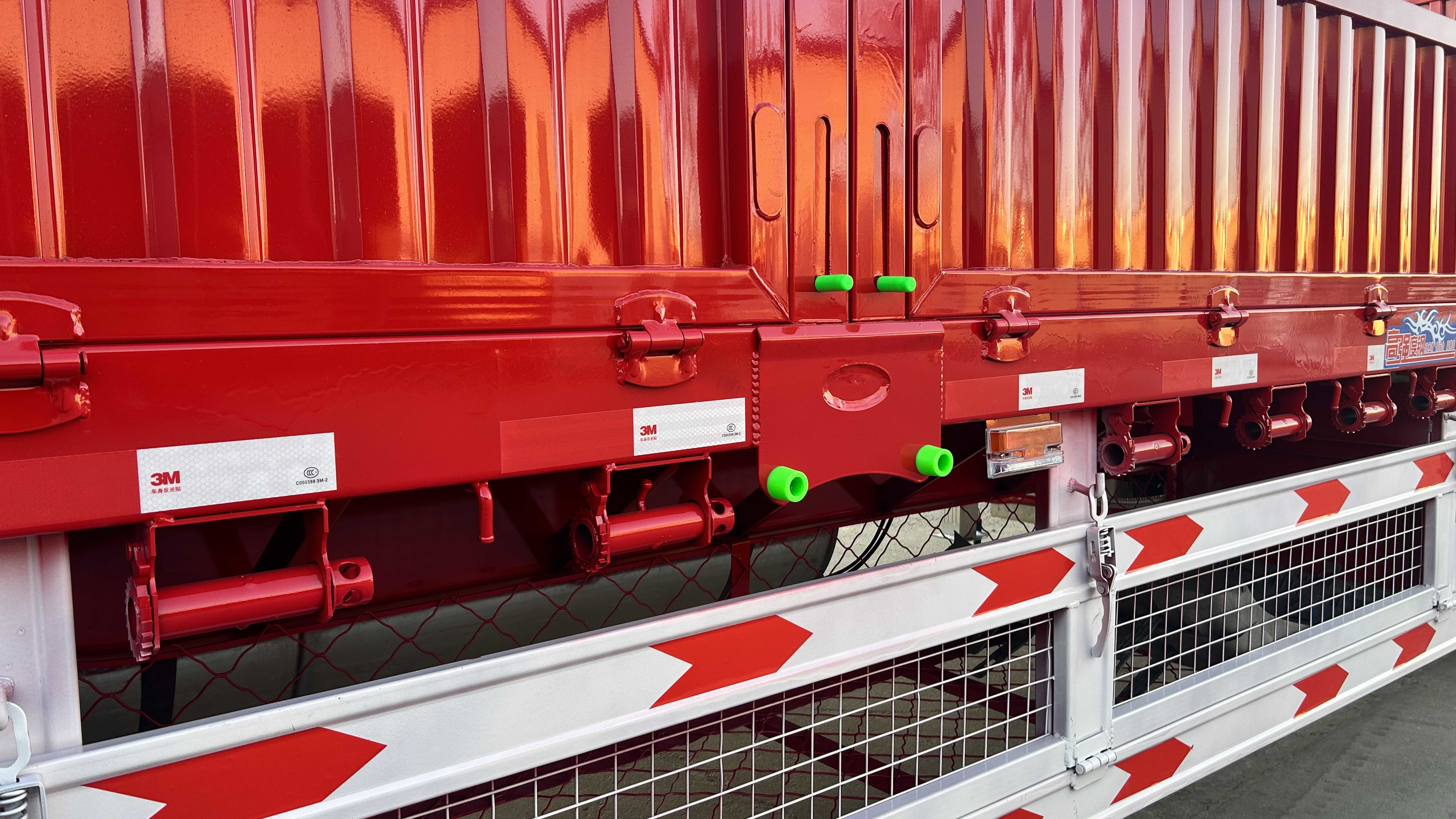 Heavy Duty 40ton 50ton Cargo Semi Trailer 3 Axles Fence Cargo Semi Trailer