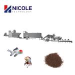 Twin Screw Extruder 250kg/H Fish Meal Production Line / Machine Diesel Energy