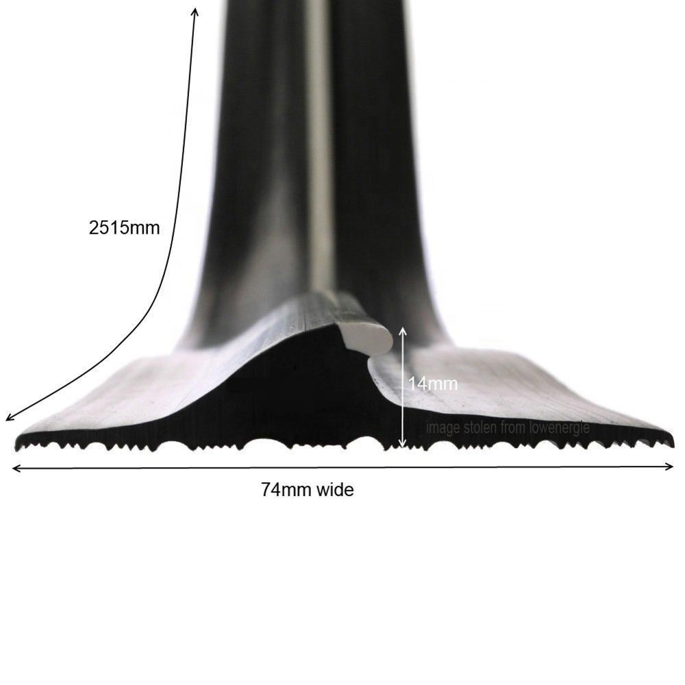 Lead Time Mass Production Garage Door Bottom Flood Barrier Threshold Rubber Seal Strip