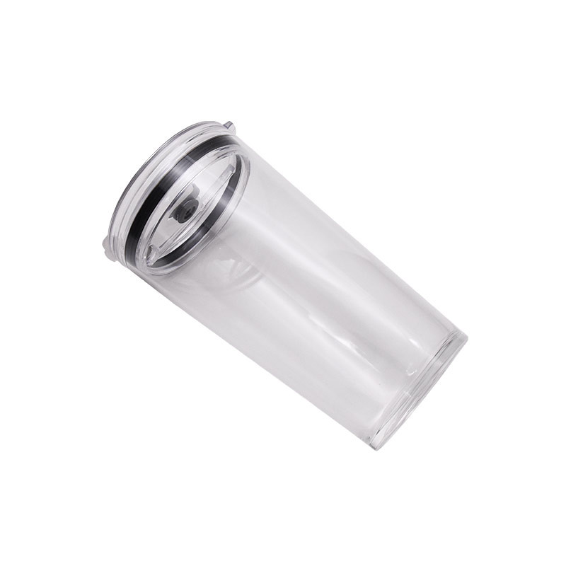 Beverage 450ml Borosilicate Glass Straw Coke Cups