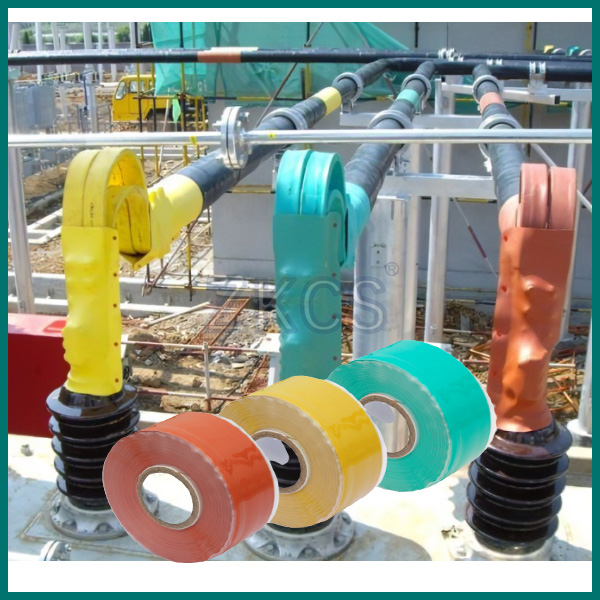 5m Electrical Self Amalgamate Silicone Rubber Tape For Bus Bar Insulation In Transformers