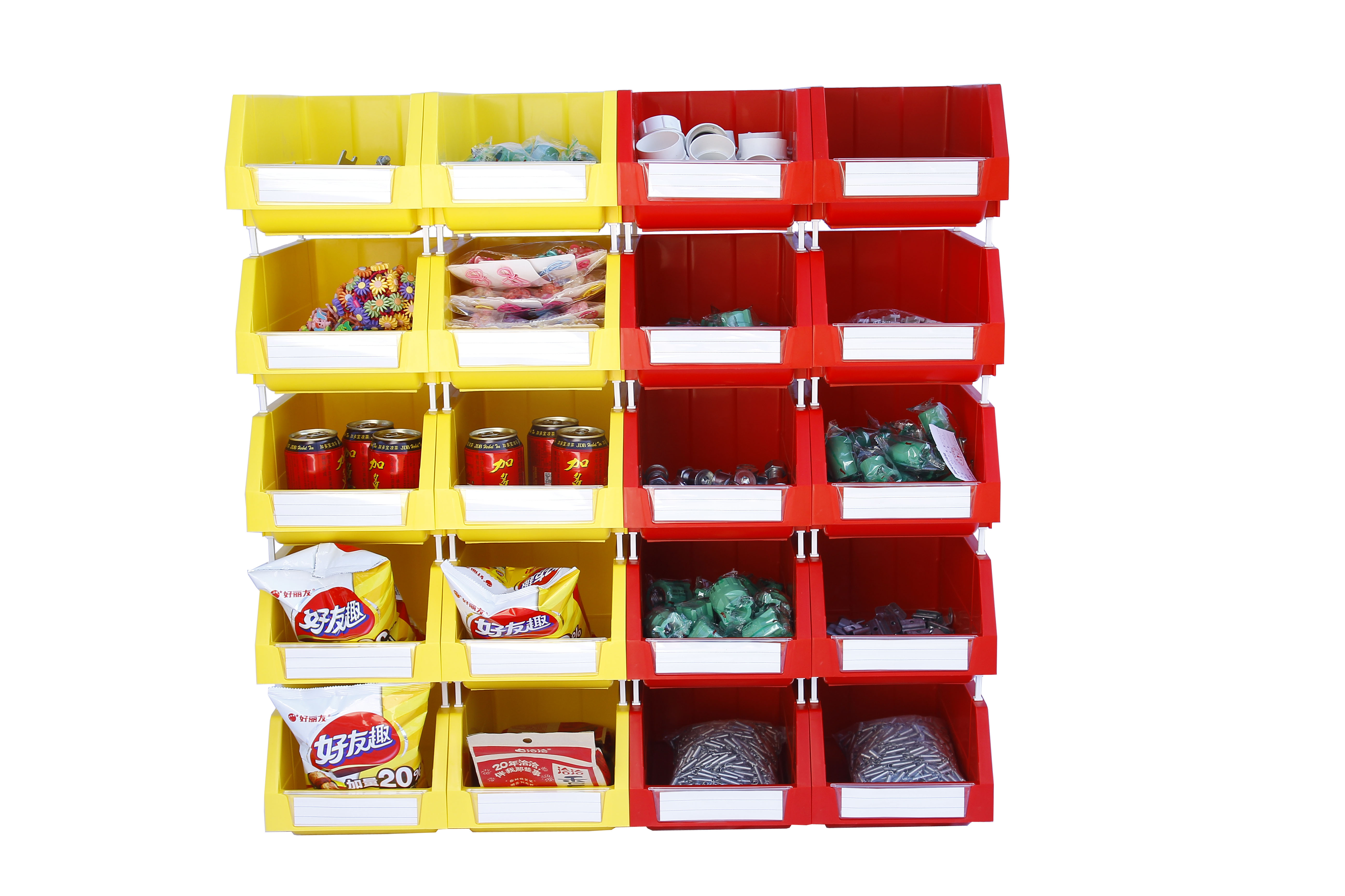 Organize with Storage Shelf Classification Box Keep Your Workspace Tidy