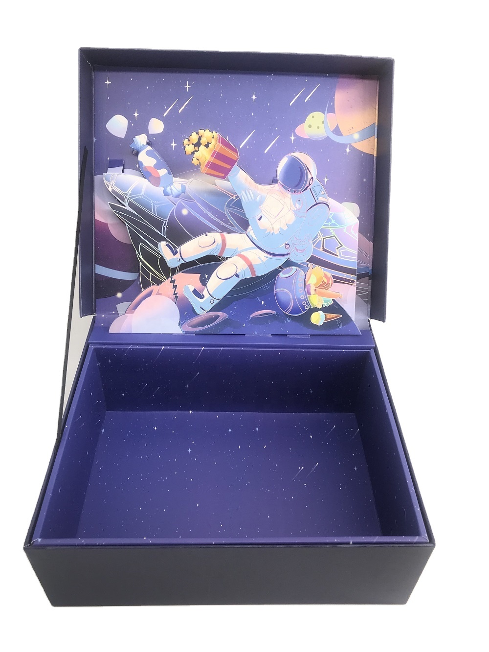 Other Gift Craft Customized Size 3D Cardboard Rigid Box for Surprise Gift Packaging