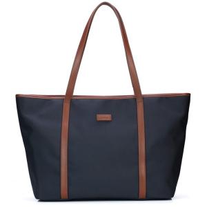 Wholesale Women Custom Tote Bags , Waterproof Beach Bag Tote With Long PU Leather Strap from china suppliers