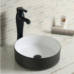 Vessel Counter Top Bathroom Sink Matte Green Color Wash Hand Basin For Hotel