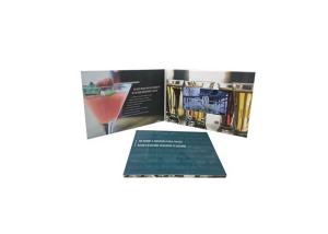 Wholesale External Page Digital Video Booklet 4.3 Inch Softcover LCD Display Card from china suppliers