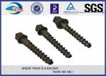 Railway sleeper fixing screws Black Oxide ISO 24 Dia 160 Length SS8