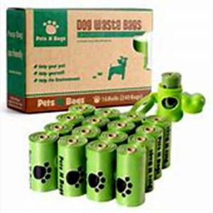 Wholesale Pet Products 2020 Wholesale Dog Doggie Poop Bag with Dispenser Biodegradable Dog Waste Bags from china suppliers