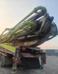 56m Used Concrete Pump Truck on Benz Chassis Exported Worldwide with 5 Boom