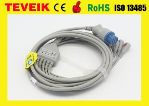 Wholesale Factory Price Medical Datex Cardiocap 5 leads Round 10pin ECG Cable For Patient Monitor from china suppliers