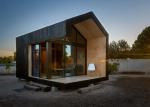 Light Steel Frame Prefab Garden Studio House Kits Cost Saving Small Cabins For