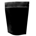 Matte Black Zip Pouch Food Packaging Aluminum Foil Doypack Mylar