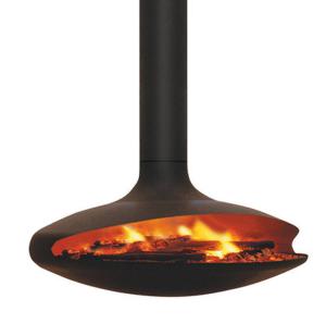 Wholesale indoor contemporary indoor fireplace carbon steel wood burning stove rotating spherical from china suppliers