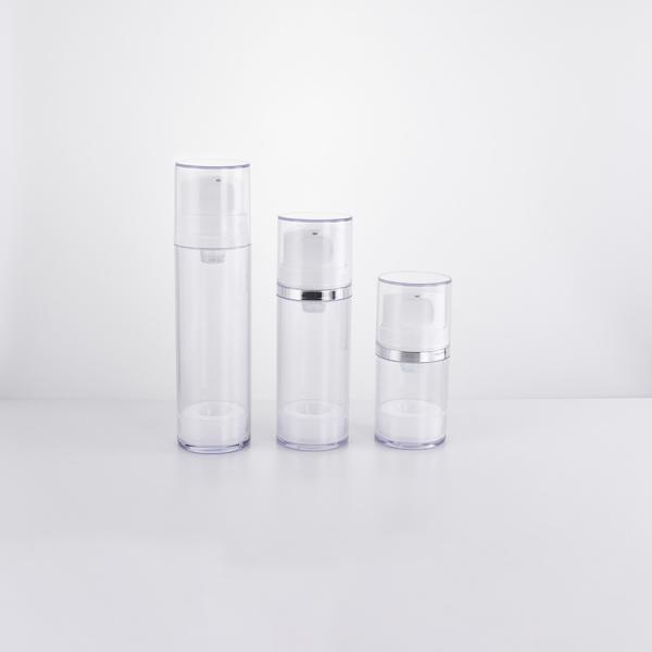 50ml 100ml 150ml plastic empty airless dispenser pump bottle primary cosmetic