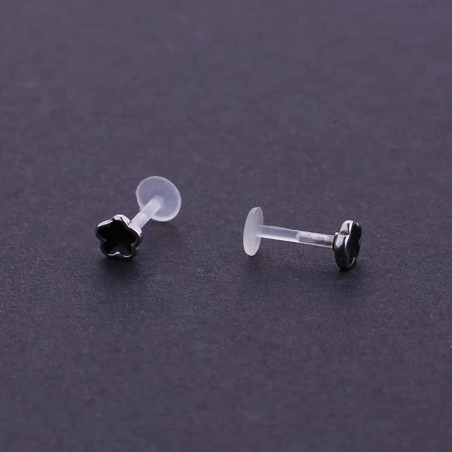 Hot Sale New Arrival Piercing Lip Ring Stainless Steel Internally 16g Labret Lip ring