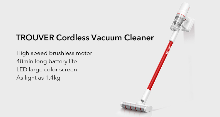 Trouver Solo10 Hand Vacuum Cleaner 18kpa Cordless Rechargeable 48 Minutes Running Time Trouver Solo Vacuum Cleaner