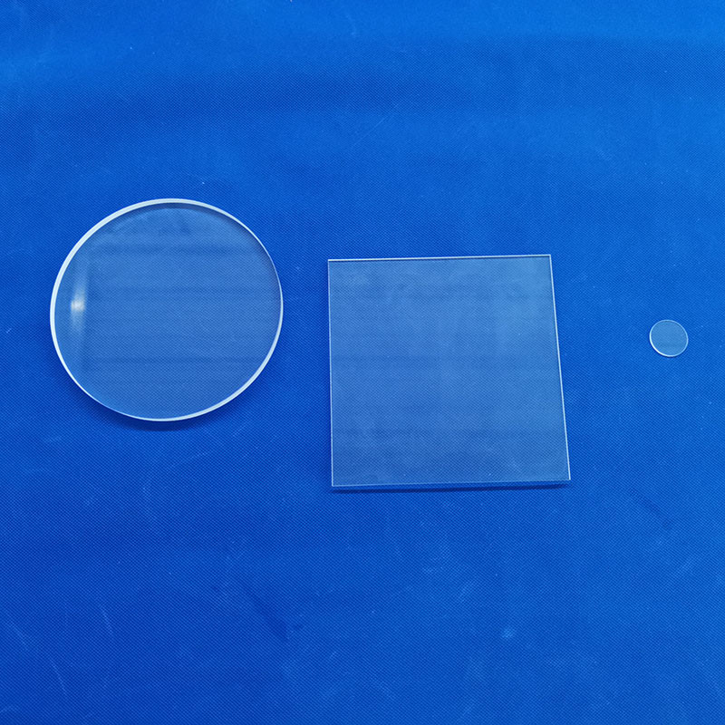High Temperature Quartz Glass Sheet Fused Plate Customized Dish 0.5mm